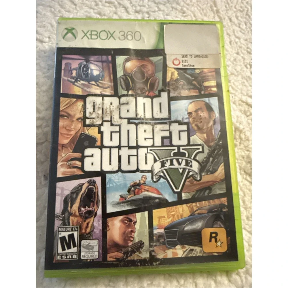 Grand Theft Auto Five Xbox 360 Pre Owned